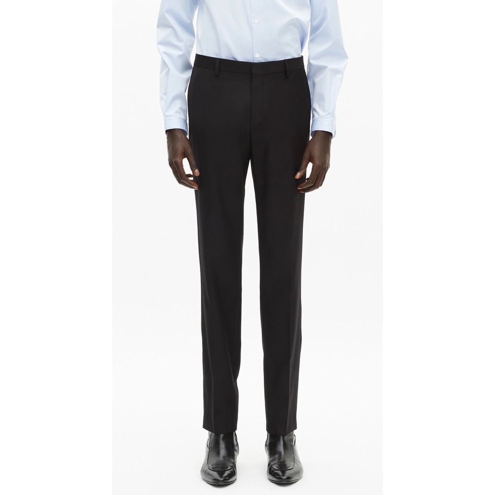 The Kooples Paris Mens Black Wool Blend Tailored Dress Pants C016263‎ Size 46